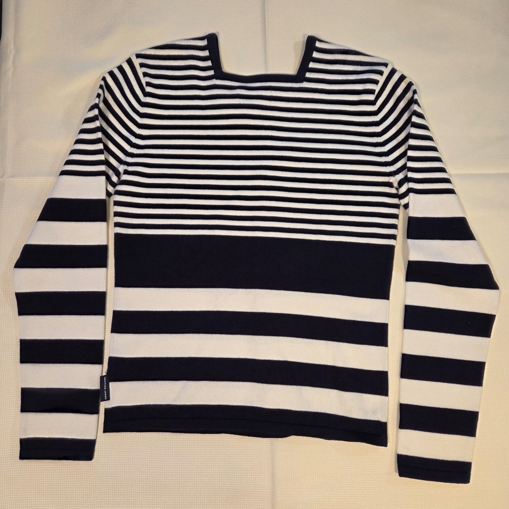 Nautica Jeans Women's Striped Sweater